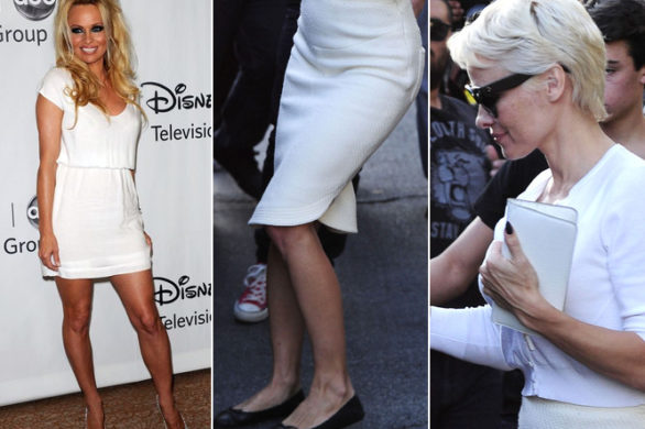 Pamela Anderson bez burzy włosów i szpilek! (FOTO)