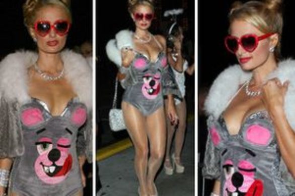 Paris Hilton przebrała się za Miley Cyrus (FOTO)