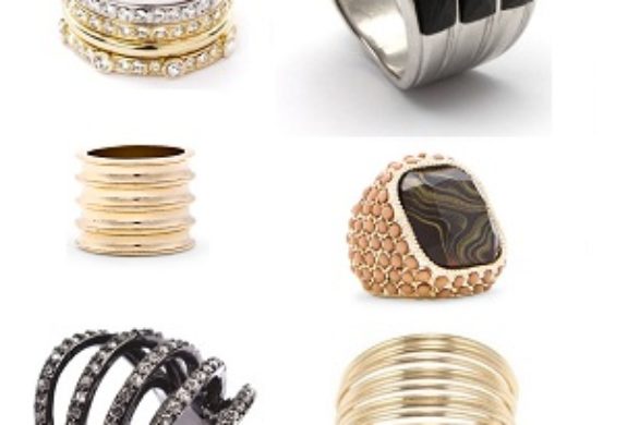 Pierścionki – kręgi z kolekcji jesień 2012