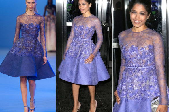 Freida Pinto w bajecznej kreacji Elie Saab Couture (FOTO)