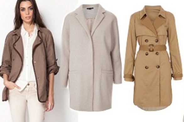 Przegląd płaszczy w odcieniach beżu