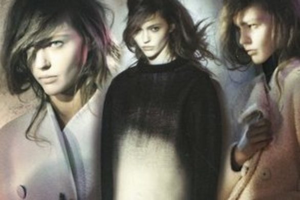 Sasha Pivovarova w kampanii Proenza Schouler