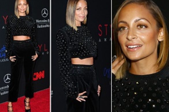 Nicole Richie w zestawie od Antonio Berardi