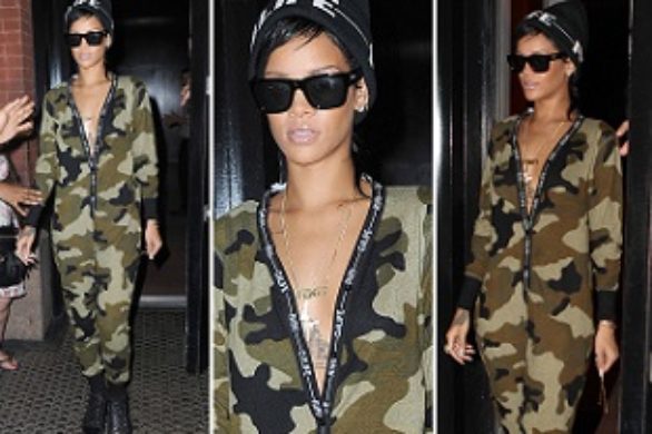Rihanna w kombinezonie River Island (FOTO)