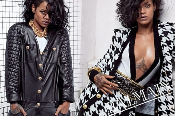 Rihanna dla Balmain – nowe fotki! (FOTO)
