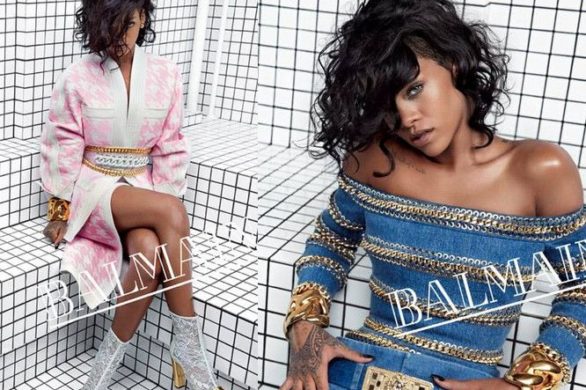Rihanna w wiosenno-letniej kampanii Balmain! (FOTO)