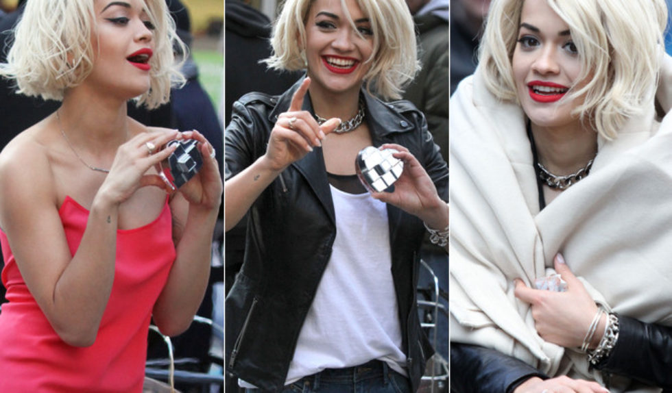 Rita Ora za kulisami sesji dla DKNY (FOTO) Rita Ora za kulisami sesji dla DKNY (FOTO)