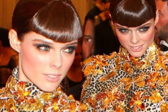 Coco Rocha w sukience  Emanuel Ungaro na MET Gala 2013