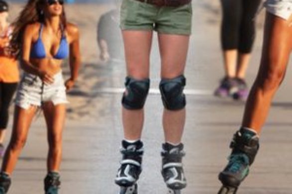 Jazda na rolkach pomaga w walce z cellulitem