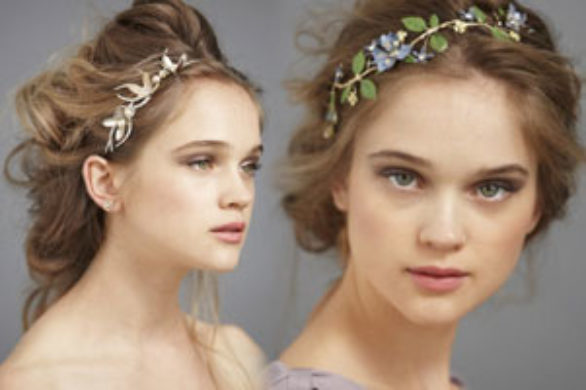 Romantyczne fryzury ślubne