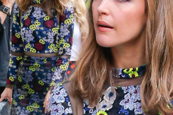 Rose Byrne w kwiecistej sukience Erdem (FOTO)