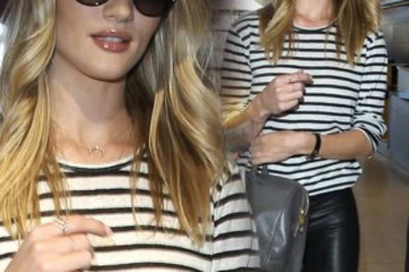 Rosie Huntington-Whiteley wierna swojemu stylowi (FOTO)