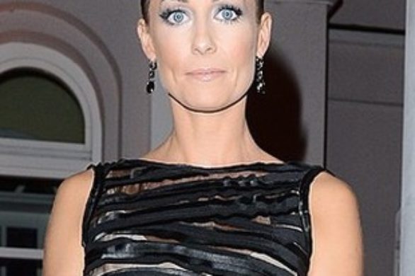 Małgorzata Rozenek w czarnej sukni