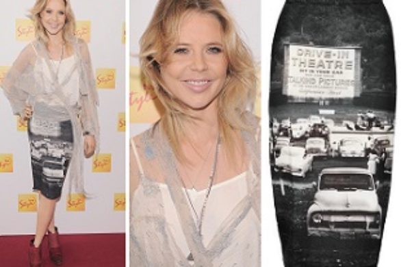 Maja Sablewska w spódnicy Topshop Drive In za 200zł