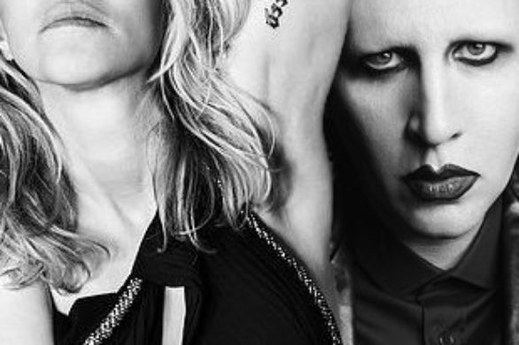 Courtney Love i Marilyn Manson jako modele