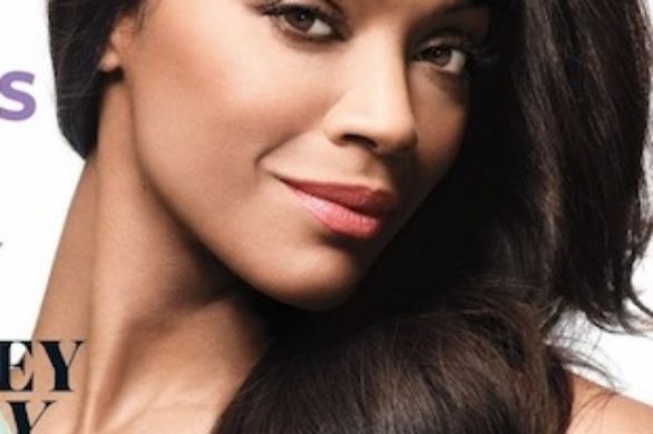 Zoe Saldana o pielęgnacji włosów dla magazynu Instyle
