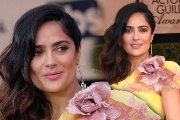 Salma Hayek w kreacji wprost dla niej stworzonej! (FOTO)