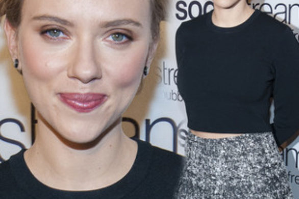 Dziewczęcy zestaw Scarlett Johansson (FOTO)