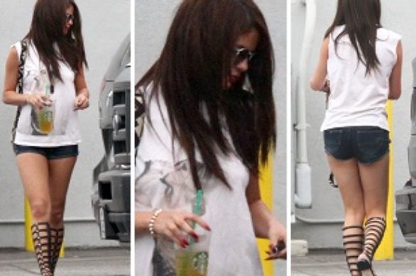 Selena Gomez w krótkich szortach (FOTO)