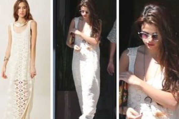 Selena Gomez w koronkowej sukience Jen’s Pirate Booty (FOTO)