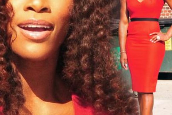 Serena Williams seksowna w czerwieni (FOTO)