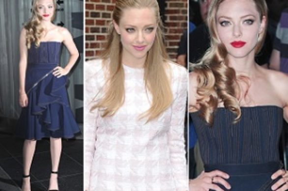 Amanda Seyfried w sukniach Givenchy i Balmain (FOTO)