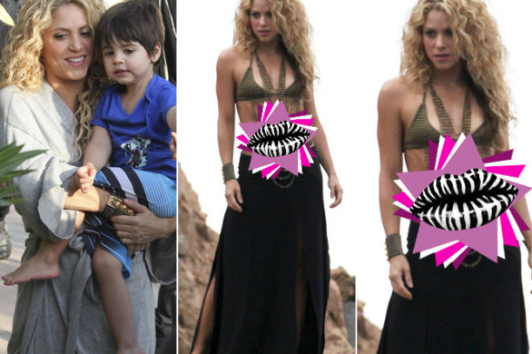 Nie uwierzycie jak wygląda brzuch Shakiry po dwóch ciążach