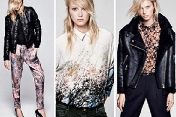 Sigrid Agren w kampanii  Mango zima 2013/14