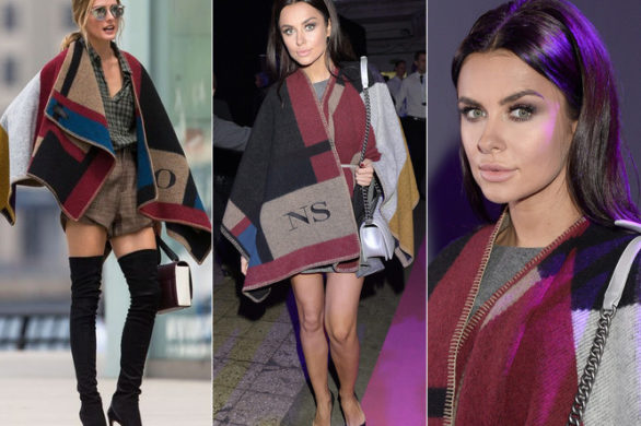 Natalia Siwiec w pelerynce Burberry! (FOTO)