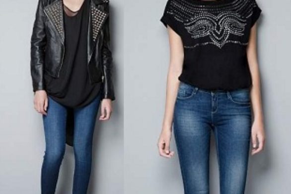 Zara – przegląd ubrań z ćwiekami