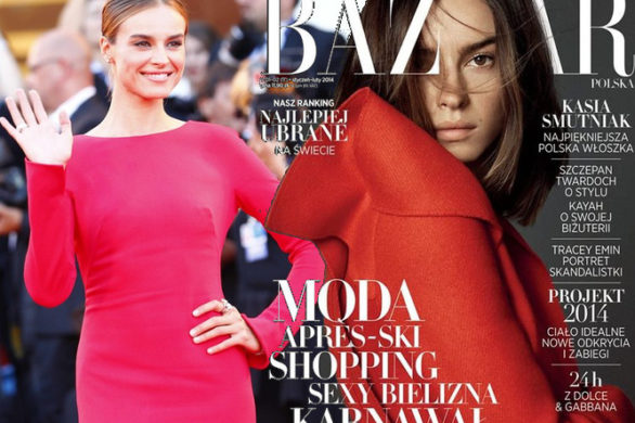 Kasia Smutniak na okładce nowego Harper’s Bazaar!