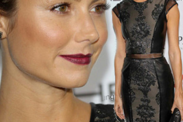 Mroczny look Stacy Keibler