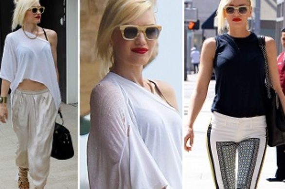 Gwen Stefani w dwóch letnich zestawach (FOTO)