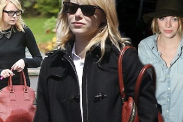 Emma Stone i jej ulubiona torba Burberry