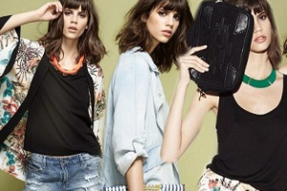 Stradivarius lookbook kwiecień 2013