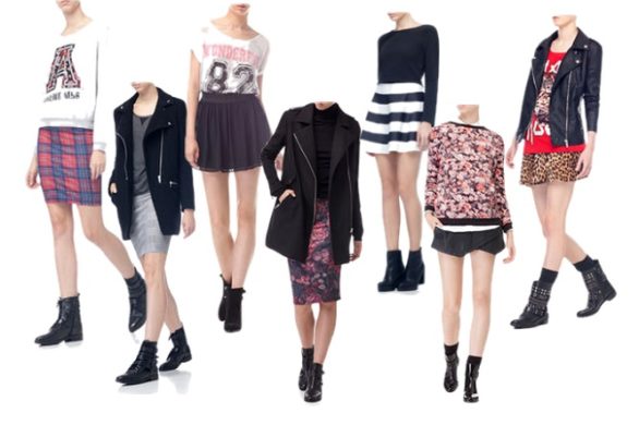 Stradivarius – przegląd spódnic jesień-zima 2013/2014