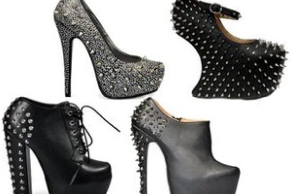 Buty z ćwiekami dla odważnych