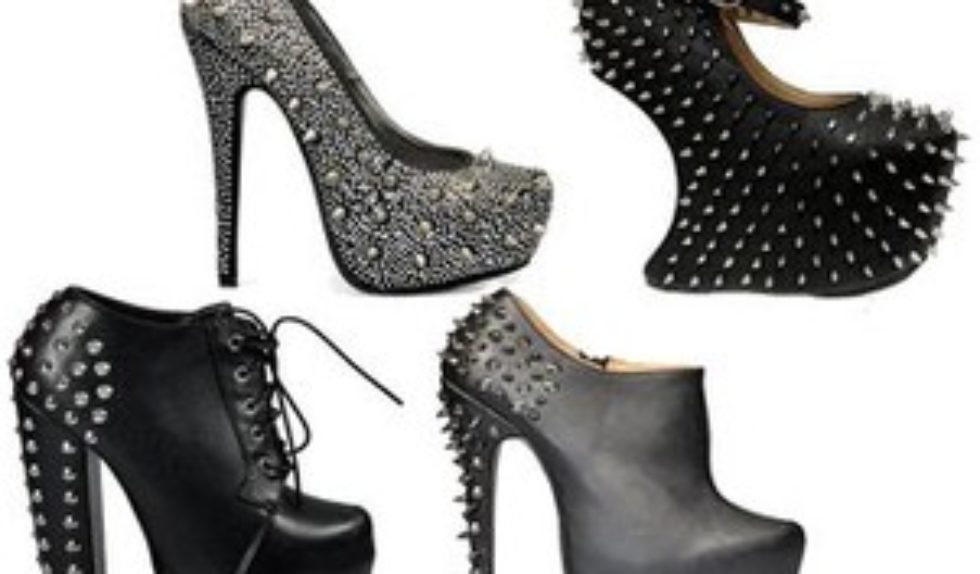 Buty z ćwiekami dla odważnych