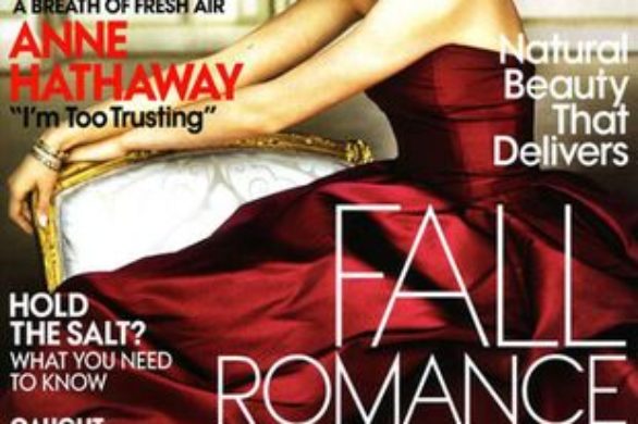 Anne Hathaway w amerykańskim Vogue