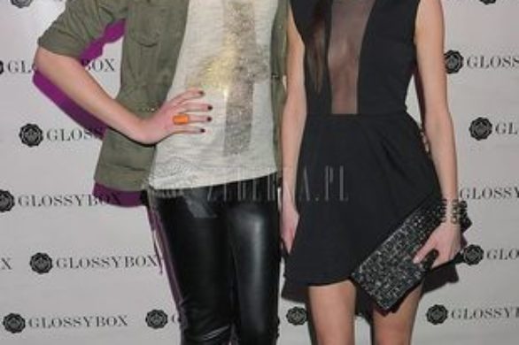 Manios i Papierska na imprezie Glossy Box