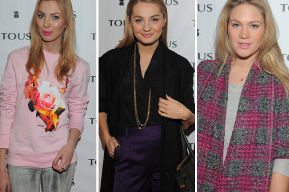 Dziewczęce stylizacje gwiazd na prezentacji kolekcji Tous