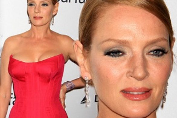 Uma Thurman w sukni Atelier Versace