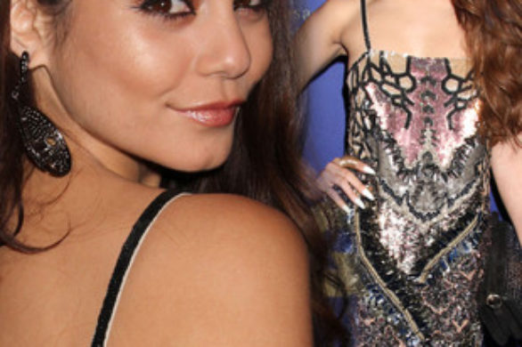 Vanessa Hudgens w błyszczącej mini (FOTO)