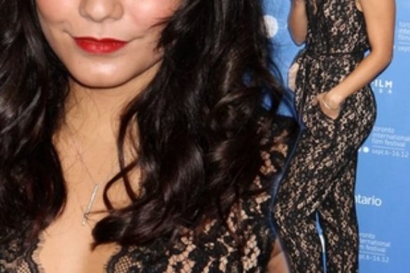 Koronkowy kombinezon Vanessy Hudgens (FOTO)