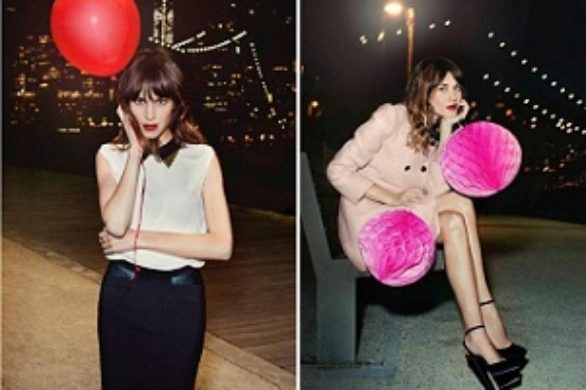 Alexa Chung w karnawałowej kolekcji Vero Moda