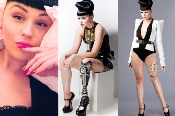 26-letnia modelka z protezą gwiazdą Channel 4 (VIDEO)