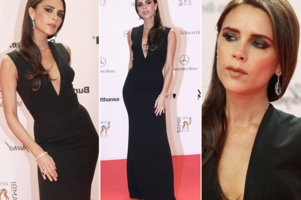 Victoria Beckham w kreacji własnego projektu (FOTO)