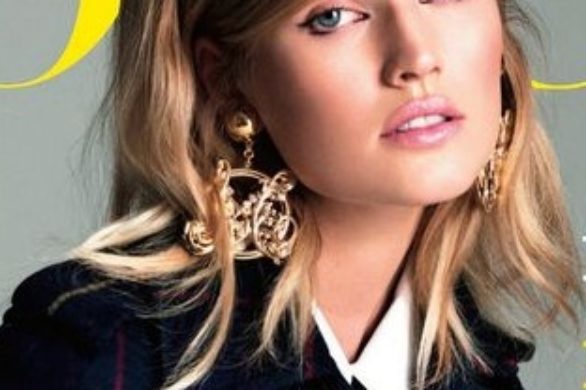 Toni Garrn na okładce Vogue Japan