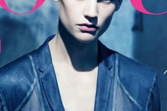 Saskia de Brauw na okładce Vogue Russia