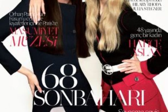 Cztery różne okładki Vogue Turkey